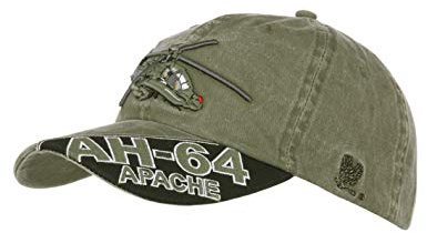 Fostex - Casquette Baseball Ah64 Apache Taille Unique - VAN OS - Vert Green