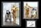 C3PO & R2D2 Kunstdruck mit Autogramm von Star Wars, A4, 29,7 x 21 cm