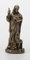 Veronese Design Statue, Motiv: Jesus der gute Schäferhund, Kunstharz, handbemalt, Antik-Bronze-Finish, 9,5 cm