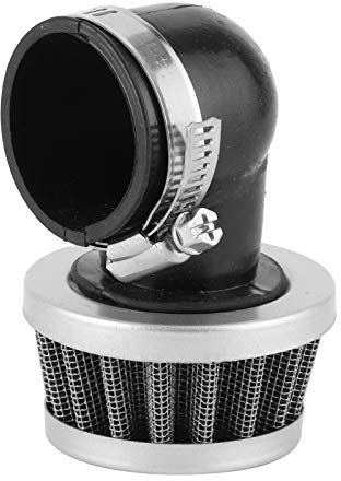 Filtre à air, accessoire de nettoyage de dosette de filtre à air coudé coudé de 1,4 po pour VTT 90cc 110cc PIT QUAD DIRT BIKE