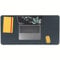 Leitz Desk Mat, Large 80 x 40cm Desk Pad, Non-Slip Mat For Laptop, PC, Monitors & Mouse Mats, Desktop Protector & Mouse Pad, Home/ Office Use, Cosy Range, Velvet Grey, 52680089