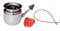 NETCLUB Accupressure Stainless Stell Ayurvedic Jal Neti Pot with special Neti Thread Rubber sutra neti for yoga Nasal Passage thumb pad fitness kit massager kit