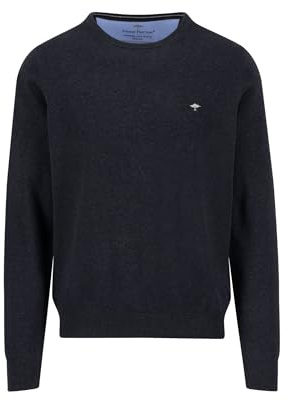 FYNCH-HATTON Feinstrickpullover mit Rundhalsausschnitt