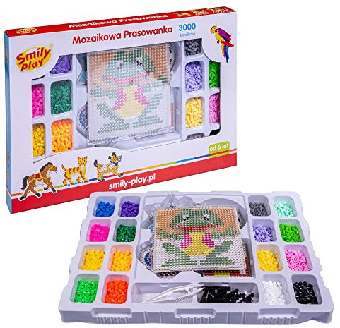 Smily Play Mosaik BĂzgelperlen-Set 3000 Perlen