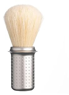 Tatara Masamune Shaving Brush | Classic Shaving Brush | Eco-firendly | Stainless Steel (Premium Boar, Matte)