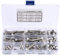 90 Pièces 1/4-20Unc en Acier Inoxydable, 4 20 Unc Boulon Vis Americaine en Acier à Six Pans Creux Boulons à Tête Hexagonale Kit D'assortiment de Vis