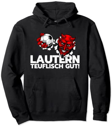 Fussball Lautern Verein Kaiserslautern Lautre Stadt Pfalz Pullover Hoodie