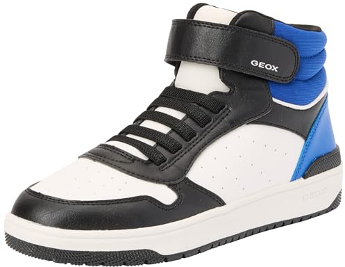 Geox J WASHIBA Boy B Basket, Multicolore, 26 EU