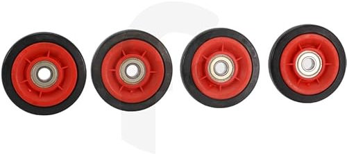 Lot de 4 roulettes d'origine Sèche-linge 4055402012 ELECTROLUX Sèche-linge 4055402012 ELECTROLUX