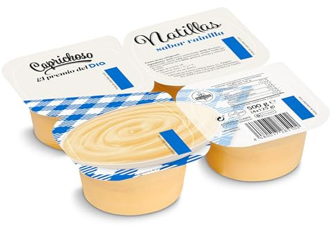 Dia Natillas Sabor Vainilla Caprichoso, 4 x 125g