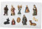 ABOOFAN 2 Sätze Krippenschmuck DREI Das Geschenk Klein Mini Alt Baum Figur Kirchendekoration Wandaufkleber Mit Arabischen Buchstaben Jesus Weihnachtskrippe Ornamente Mode Bild Harz