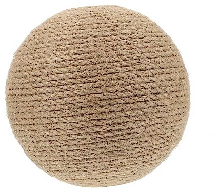 BELLIFFY Ballförmiges Krallen-Spielzeug Für Haustiere Widerstandsfähiges Katzenspielzeug Zum Knirschen Und Kratzen Geeignet Für Hauskatzen-Unterhaltung