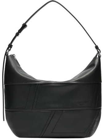 Liebeskind Berlin Hobo M EDDA CALF OPTIC,black