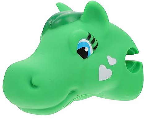 FOYTOKI Cartoon Pferdekopf Lenker Für Kinderfahrrad Kreatives Pferdeornament Passend Förmigen Lenker Fahrradlenker Schmuck