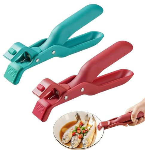 Anti Scald Bowl Holder, Multi-Purpose Anti-Scald Bowl Holder Clip for Kitchen, 2 Pcs Anti Scald Bowl Holder Clip Anti-Scalding Kitchen Gadget, for Kitchen, Pizza Pan, Bowl, Plates, Pan
