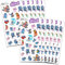 Stitch Partygeschenke für Jungen und Mädchen, Sticker-Bogen mit 12 Sticker-Bögen für Kindergeburtstagsparty und Geschenktüten, Lilo und Stitch Partyzubehör