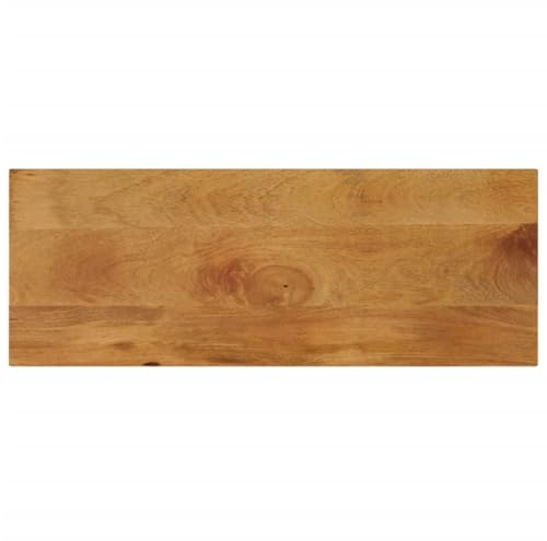 vidaXL Tischplatte 80x40x3,8 cm Rechteckig Massivholz Mango