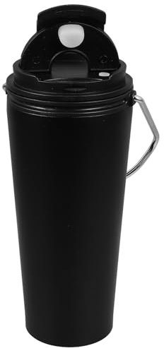Mikikit Vaso Térmico Inoxidable Taza Aislada Portátil Vaso Práctico Uso Diaria