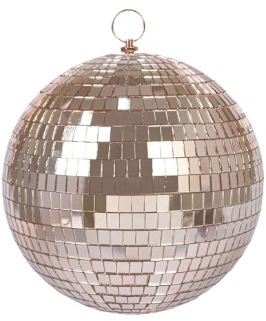 Boule à facettes Rose Gold 20 cm pour Décoration de Fête
