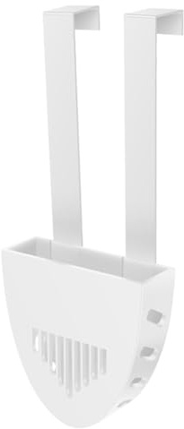 1Pcs Toilet Cleaning Tablet Holder, Hanging Toilet Bowl Tablet Holders, Toilets Tank Cleaner Caddy, Toilets Tank Tablets Holder Bracket, Cleaner Block Cage 7.5×2.5×7.5cm for Bathroom (1pcs)