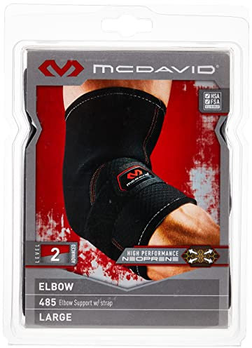McDavid Ellbogenschoner TENNIS ELBOW SUPPORT, Größe S, schwarz