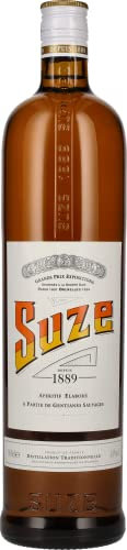 SUZE Liqueur de Gentiane Gentiane - 15%, 1L