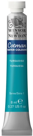 Winsor & Newton - Tubetto di colore a olio diluibile con acqua, 8 ml, colore: cremisi alizarina Turquoise