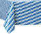 Partytischdecke Lackfolie 100 x 250 cm Farbe wählbar Bayrische Raute abwaschbare Tischdecke
