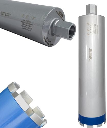 MDW Diamant Nass-Bohrkrone Ø 52-200 mm x NL 400 mm, 1 1/4 Aufnahme (SW41), Premium Dach Speed