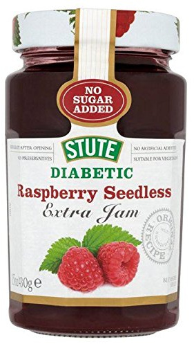 Stute Raspberry Seedless Jam 430g (Pack of 2)