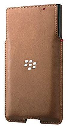 BlackBerry ACC-62172-002 - PRIV LEATHER POCKET TAN - PRIV Leather Pocket, Tan