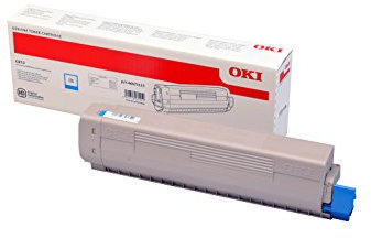 OKI 46471115 Toner 5000 Seiten Cyan Lasertoner & Patrone - Laserdrucker (Laser-, 5.000 Seiten, Cyan, 1 Stück)