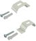 ourdeco® Doppel-Rollo, Duo-Rollo/Zubehör Klemmträger für Wand- oder Deckenmontage