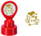 COLOP Motivationsstempel Lehrerstempel Maus Abdruckfarbe gold, 5 x 2 x 2
