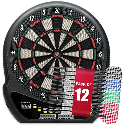 PL Ociotrends- Elektronische Dartscheibe Neptuno Mehrfarbig (400PL)