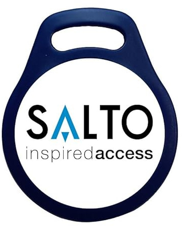10 x RFID Chip KeyFobs Token Salto Mifare 1KB Schlüsselanhänger Transponder Key Tag Wiederverwendbar Zutrittskontrolle Türöffner