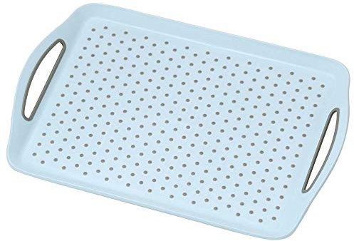 Kesper Serviertablett, Blau, 45,5 x 32 x 4,5 cm