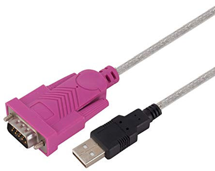 Cable adaptador serie DB9 USB 2.0 a RS232 hembra de 1,8 m, con chipset CD/PL2303/compatible con 98/ME/2000/2003/2008/Andoid/XP/win7 8 8.1 10/Mac OS/Linux.