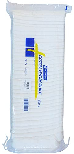 Hydrophile Baumwolle 500 g – Euromedis