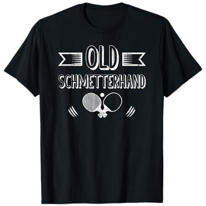 Tischtennis Old Schmetterhand Outfit für Tischtennisspieler T-Shirt