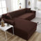 VEAI Sofabezug L Form Couchbezug Ecksofa Sofahusse Stretch Sofa überzug für 1/2/3/4 Sitzer（L-förmiges Ecksofa erfordert Zwei） (Color : D, Size : 4-Sitzer (235-300 cm))