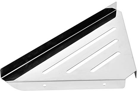 Scaffale angolare per doccia, in acciaio inox, mensola portaoggetti per bagno, mensola di stoccaggio, antiruggine, montaggio a parete, per shampoo e sauna,