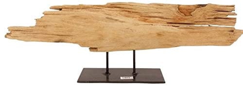 AquaOne Holz Deko Skulptur Rom I Treibholz Naturholz Rustikal Mangrovenwurzel I Möbel Dekoration Natur Tischdeko I Handarbeit Teak Wurzel Unikat Modern