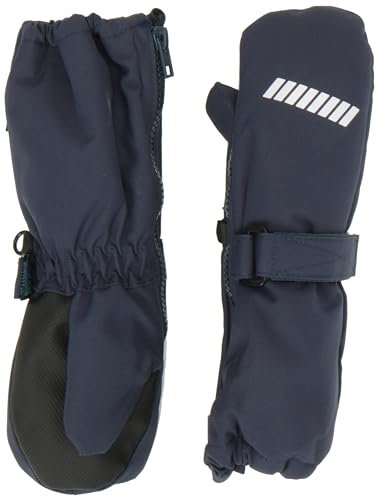 NAME IT Unisex NMNSNOW10 Mitten W Wool 2FO NOOS Fäustlinge, Dark Sapphire, 6