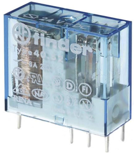 Finder 40.52.9.024.5001 Printrelais 24 V/DC 8 A 2 Wechsler 1 St.