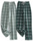 STMAHER 2er Pack Herren Schlafanzughose Baumwolle Pyjamahose Herren Lang Pyjamahose Karierte Nachtwäsche(QG XL1)