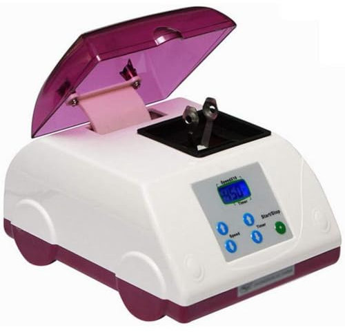 XLTEAM Amalgam-Mischmaschine, Dentallabor-Amalgamator, Hochgeschwindigkeits-Digital-Amalgamator, Geschwindigkeit 2800–5000 U/min, 1–99 Sekunden Einstellbares Timing, Für Chemielabor