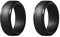 Yangyou 2 Stück 8 mm beliebte Schwarze Männer Silikon Coole Ringe Frauen Gummi Ehering Umweltsport Ring 7