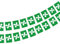 Bandiera Lombardia 40 pz Ghirlanda Lombardia 11.4M Bandierine Lombardia 14x21 cm per Decorazioni Bar