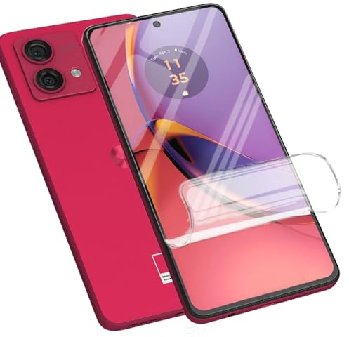 Película Hidrogel para Motorola Edge 50 Fusion/Edge 50 Pro/Edge 50 Ultra | 2 piezas Protector de Pantalla de TPU Suave, HD Anti-Arañazo, Sin Burbujas Película Protectora